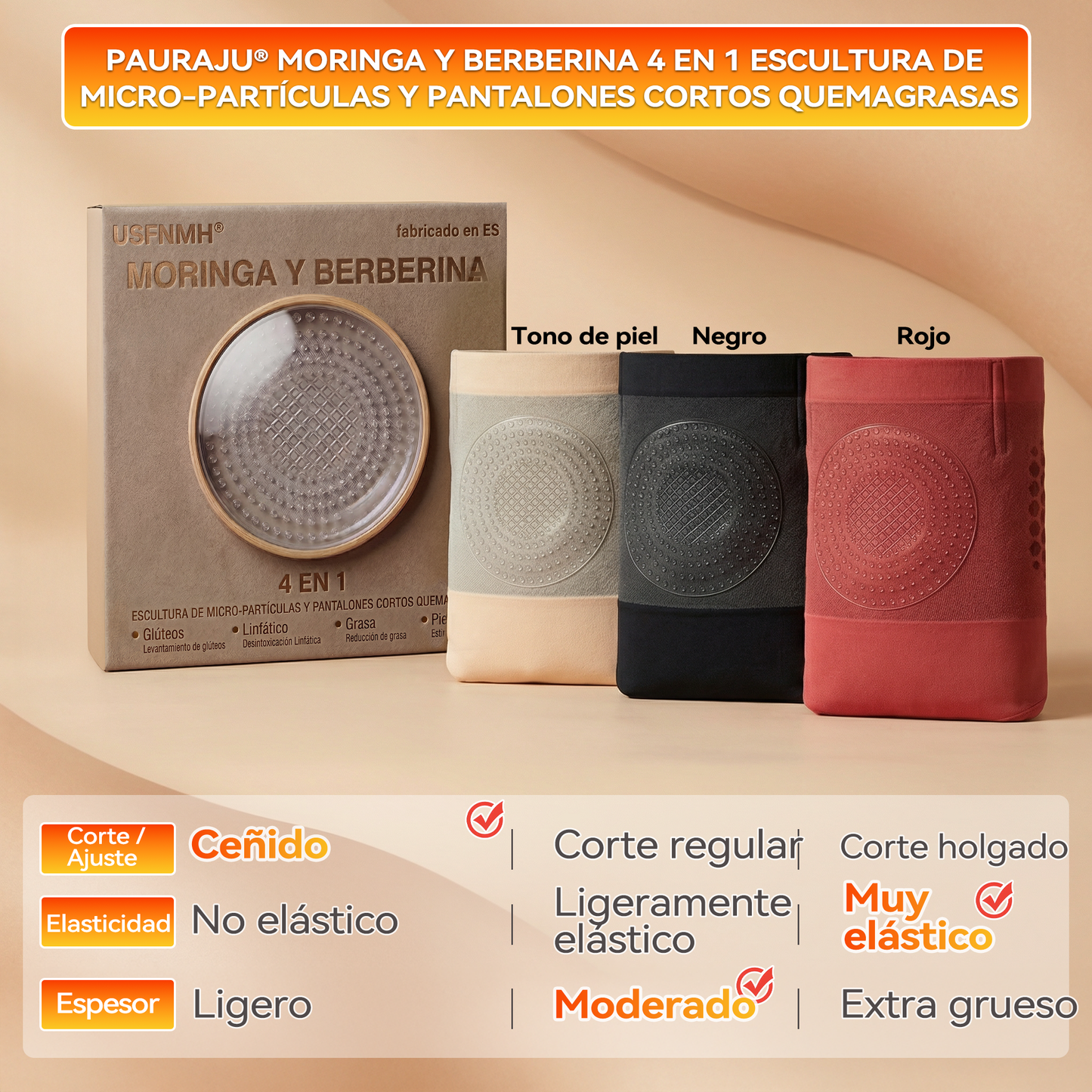 𝑻𝒊𝒆𝒏𝒅𝒂 𝒐𝒇𝒊𝒄𝒊𝒂𝒍 𝒅𝒆 𝒍𝒂 𝒎𝒂𝒓𝒄𝒂 |✅ 𝐏𝐀𝐔𝐑𝐀𝐉𝐔® 𝟐𝟎𝟐𝟔 𝑴𝑶𝑹𝑰𝑵𝑮𝑨 𝒀 𝑩𝑬𝑹𝑩𝑬𝑹𝑰𝑵𝑨 4 𝑬𝑵 1 𝑬𝑺𝑪𝑼𝑳𝑻𝑼𝑹𝑨 𝑫𝑬 𝑴𝑰𝑪𝑹𝑶-𝑷𝑨𝑹𝑻Í𝑪𝑼𝑳𝑨𝑺 𝒀 𝑷𝑨𝑵𝑻𝑨𝑳𝑶𝑵𝑬𝑺 𝑪𝑶𝑹𝑻𝑶𝑺 𝑸𝑼𝑬𝑴𝑨𝑮𝑹𝑨𝑺𝑨𝑺 第二版燃脂内裤（西班牙）（副本）