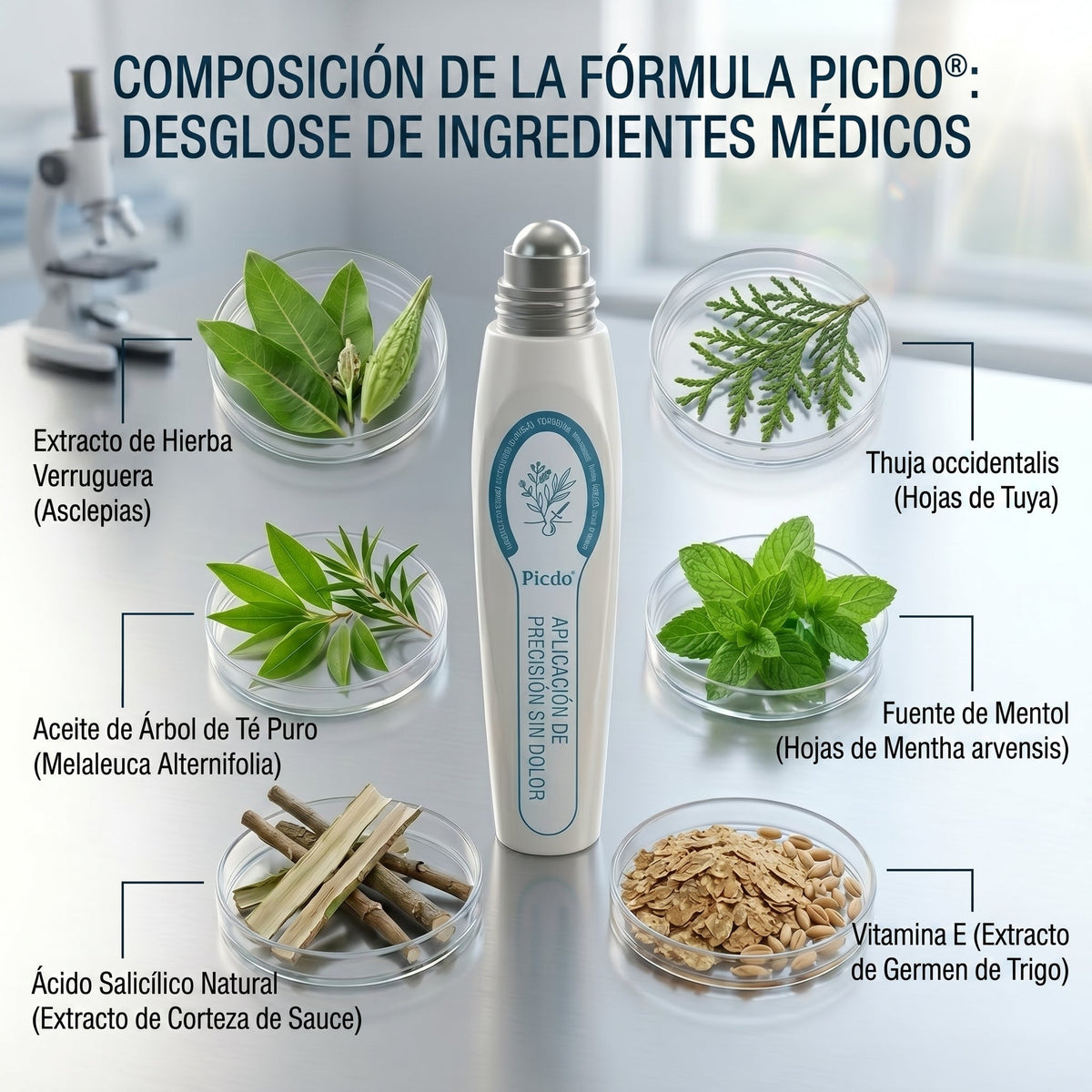𝐏𝐢𝐜𝐝𝐨®🌸🌸 Borrador de Verrugas y Manchas en 7 Días (𝐀𝐩𝐥𝐢𝐜𝐚𝐝𝐨𝐫 𝐫𝐨𝐥𝐥-𝐨𝐧: 𝐬𝐢𝐧 𝐝𝐨𝐥𝐨𝐫 𝐧𝐢 𝐜𝐢𝐜𝐚𝐭𝐫𝐢𝐜𝐞𝐬)✨