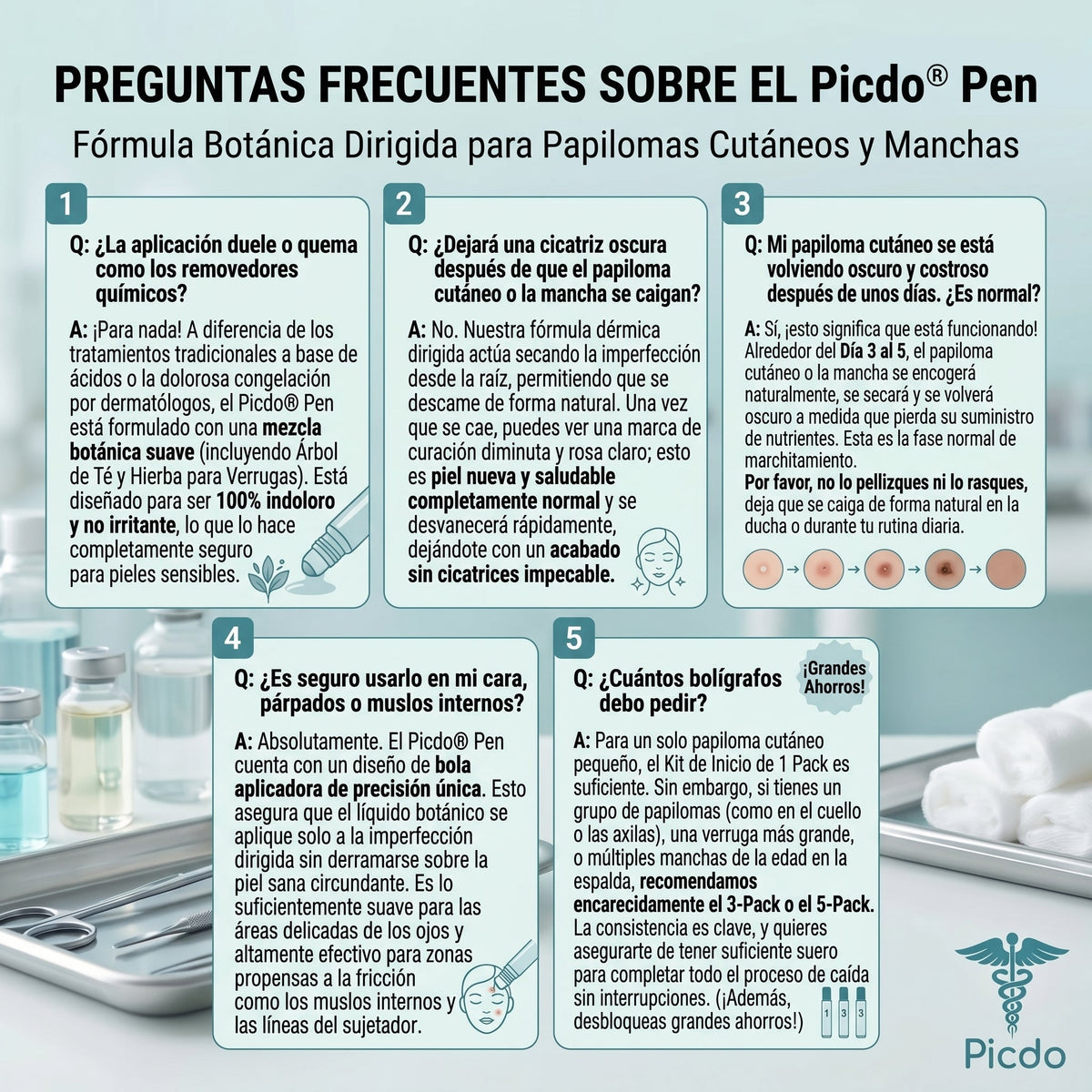 𝐏𝐢𝐜𝐝𝐨®🌸🌸 Borrador de Verrugas y Manchas en 7 Días (𝐀𝐩𝐥𝐢𝐜𝐚𝐝𝐨𝐫 𝐫𝐨𝐥𝐥-𝐨𝐧: 𝐬𝐢𝐧 𝐝𝐨𝐥𝐨𝐫 𝐧𝐢 𝐜𝐢𝐜𝐚𝐭𝐫𝐢𝐜𝐞𝐬)✨